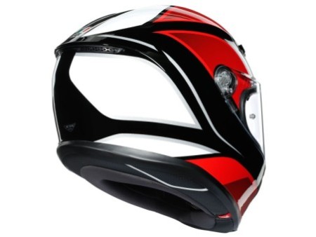 AGV K6 Hyphen Black / Red / White In Stock XS-XL