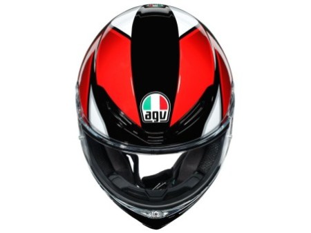 AGV K6 Hyphen Black / Red / White In Stock XS-XL