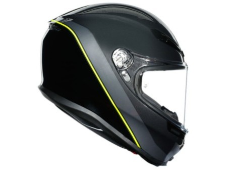 AGV K6 Minimal Gunmetal / Black / Fluo Yellow XS-XL