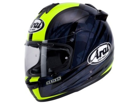 Arai Debut Blast Fluo Yellow / Black In Stock XS-XL