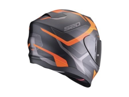 Scorpion EXO 520 Evo Air Elan Black / Orange In Stock XS-XXL