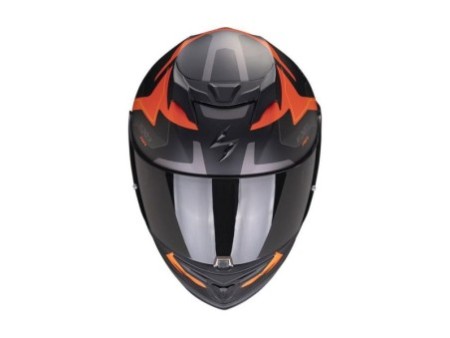 Scorpion EXO 520 Evo Air Elan Black / Orange In Stock XS-XXL