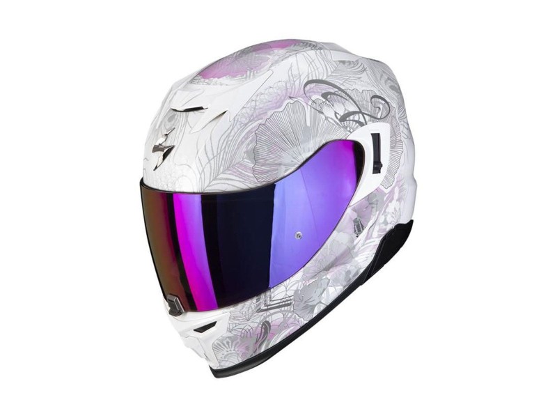 Scorpion EXO 520 Evo Air Melrose White / Pink In Stock XS-M