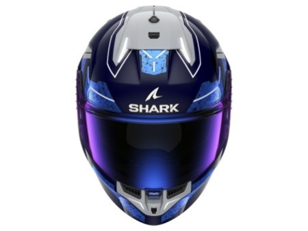 Shark Skwal i3 Rhad Blue / Chrome / Silver In Stock XS-XXL