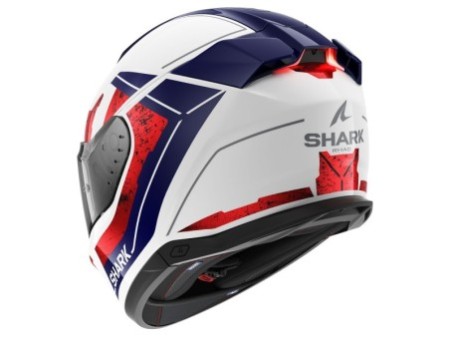 Shark Skwal i3 Rhad White / Chrome / Red In Stock XS-XXL