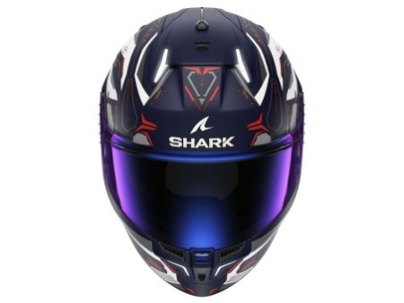 Shark Skwal i3 Linik Matt Blue / White / Red In Stock XS-XXL