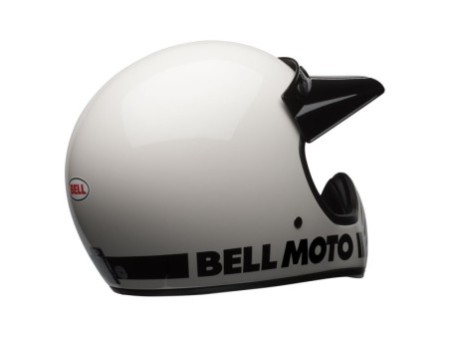 Bell Moto 3 Classic White In Stock XS-XL