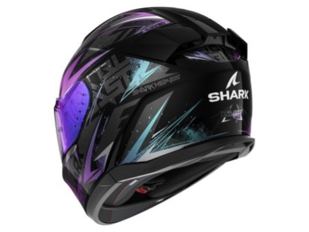 Shark D Skwal 3 Blast R Black / Blue / Purple In Stock XS-XXL