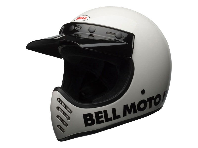 Bell Moto 3 Classic White In Stock XS-XL