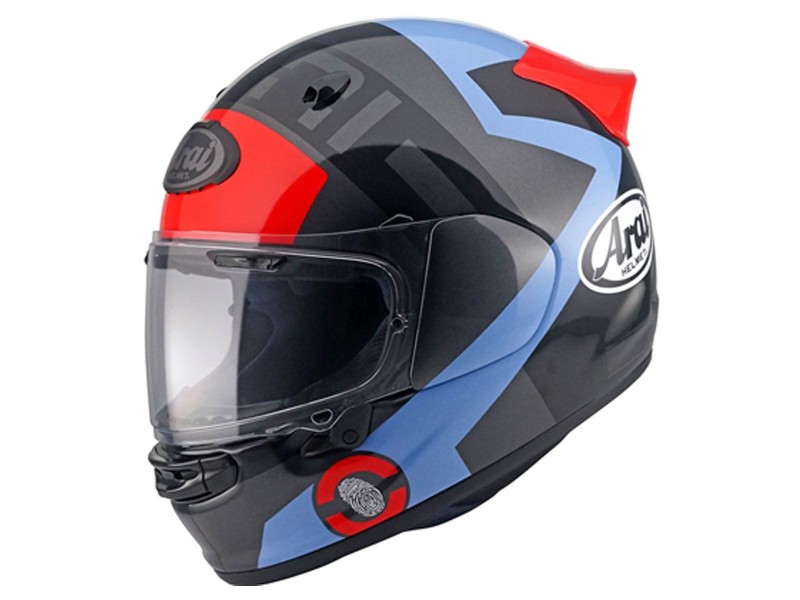 Arai Quantic Space Blue / Black In Stock XS-XL