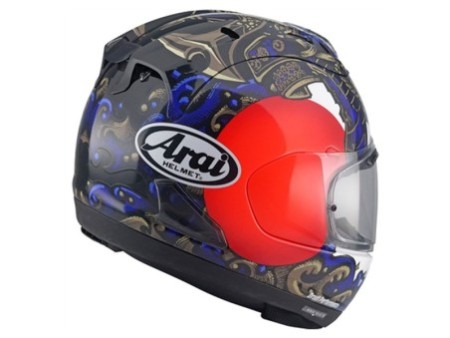 Arai RX 7V Evo Samurai White In Stock XS-XL