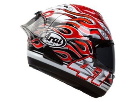 Arai RX 7V Evo Haga Red / Silver In Stock XS-S