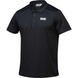 Ixs TEAM ACTIVE Motorcycle Polo Shirt Black In Stock S-3XL