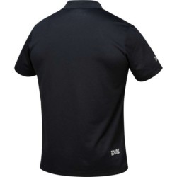 Ixs TEAM ACTIVE Motorcycle Polo Shirt Black In Stock S-3XL