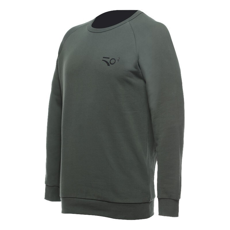 Dainese ANNIVERSARY SWEATER Military Green Casual Motorcycle Sweatshirt M-3XL