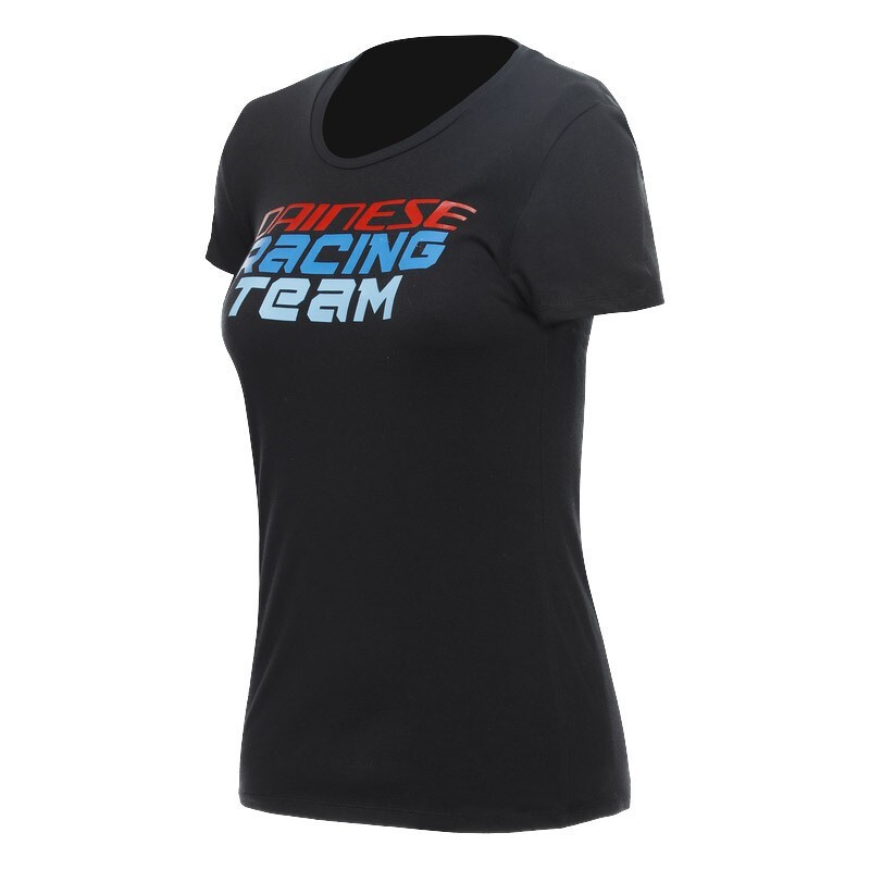 Dainese RACING Casual Motorcycle Jersey LADY Casual T-Shirt Black S-L