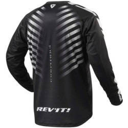 Moto Cross Enduro Rev'it ROUGHT Jersey Black White S-2XL