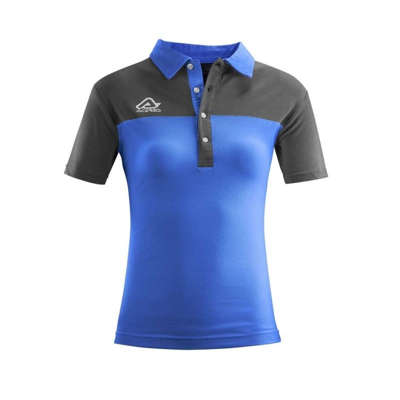 Acerbis BELATRIX Women's Casual Polo Shirt Royal Blue XS-2XL