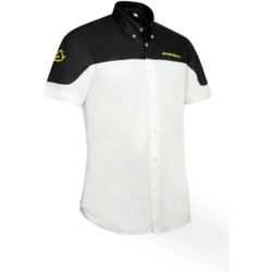 Acerbis TEAM Casual Shirt White Black S-3XL