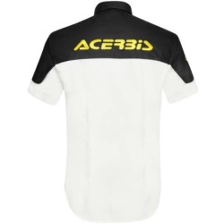 Acerbis TEAM Casual Shirt White Black S-3XL