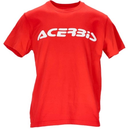 ACERBIS Red Motorcycle T-Shirt S-2XL