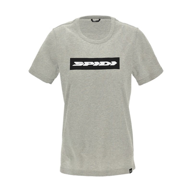 Spidi Casual T-Shirt LOGO 2 LADY T-SHIRT Melange Grey XS-XL