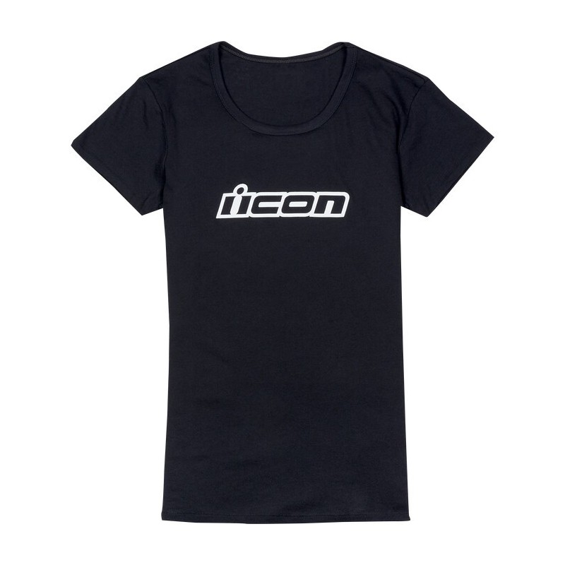 Icon CLASICON Casual Women's T-Shirt Black XS-2XL