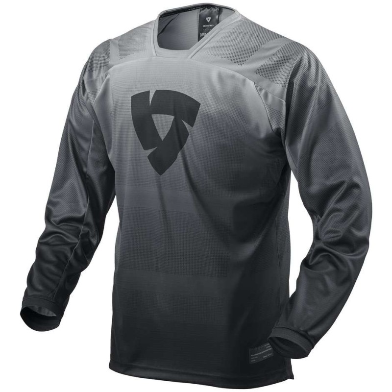 Ensuro Rev'it SCRAMBLER Moto Cross Jersey Black White S-2XL