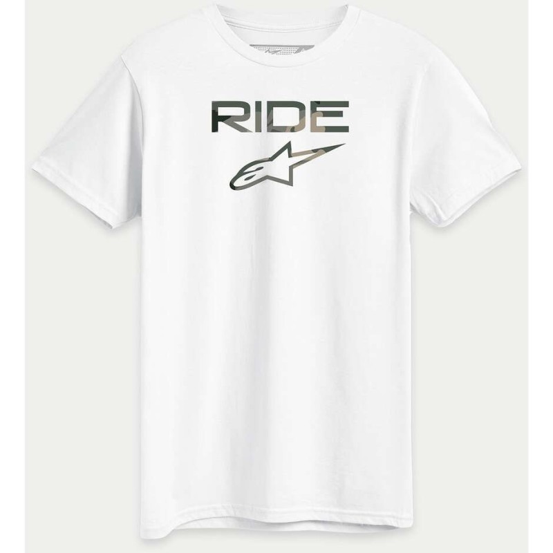 Alpinestars RIDE 2.0 CAMO White Casual T-Shirt S-2XL