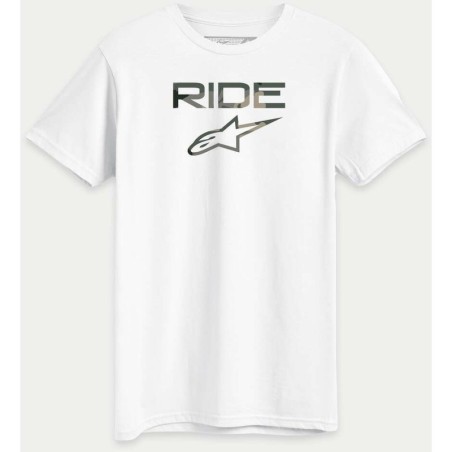 Alpinestars RIDE 2.0 CAMO White Casual T-Shirt S-2XL