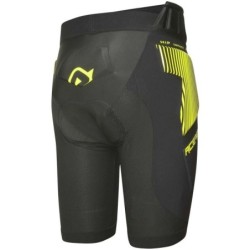 Acerbis SOFT RUSH Protective Motorcycle Shorts Black Yellow In stock