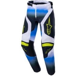 Alpinestars YOUTH RACER PUSH Cross Enduro Motorcycle Pants Blue White