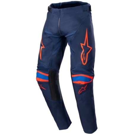 Alpinestars YOUTH RACER NARIN Cross Enduro Motorcycle Pants Night Navy Hot Orange