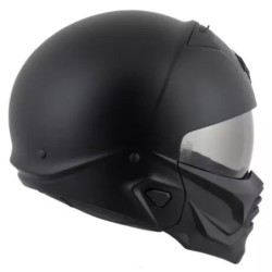 Scorpion EXO Combat II Helmet solid black matt 182-100-10