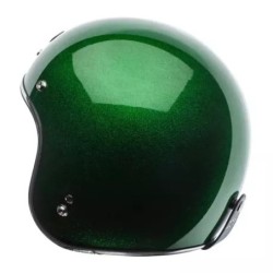 Torc T-50 3 4 Open Face Helmet ECE Limecycle Green Mega Flake 91-7936V