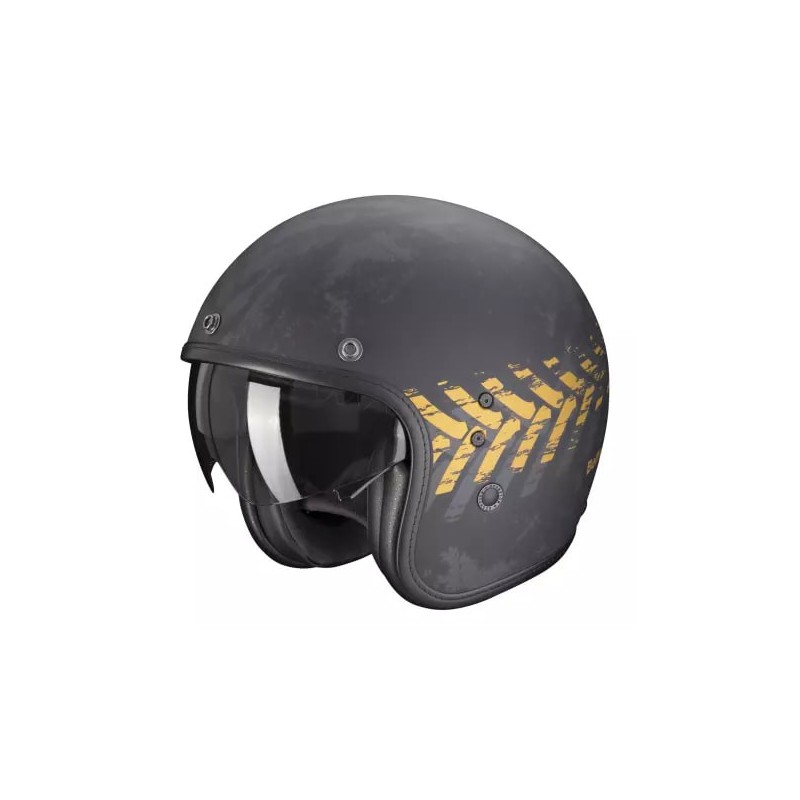 Scorpion Belfast Evo Helmet Nevada grey matte/gold 78-427-254V