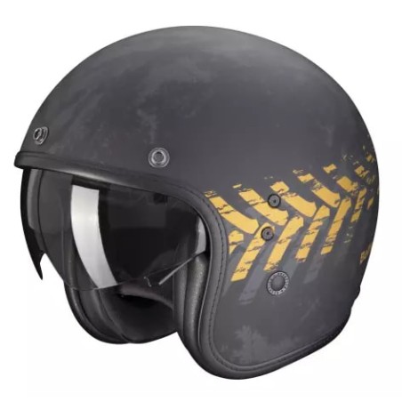 Scorpion Belfast Evo Helmet Nevada grey matte/gold 78-427-254V