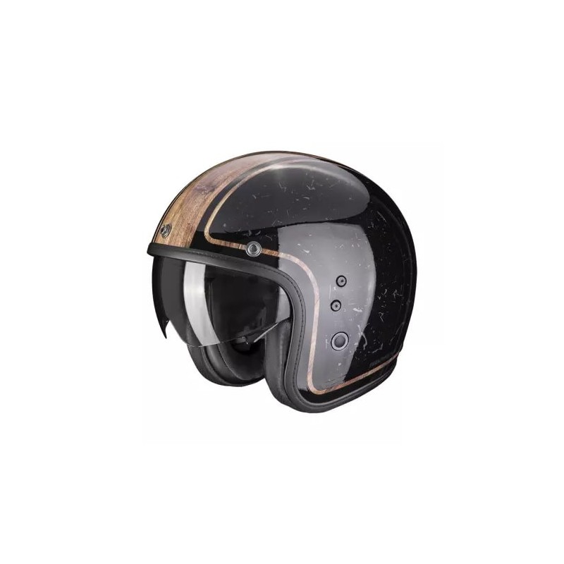 Scorpion Belfast Evo Helmet Retrol black/brown 78-372-145V