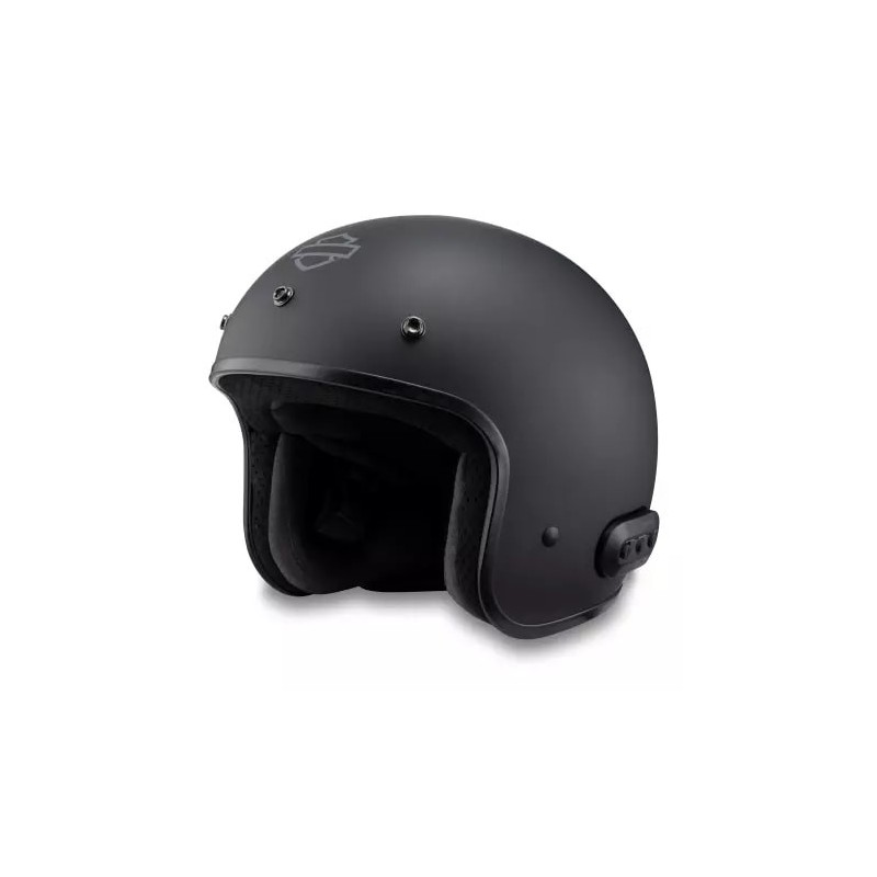 HD Helmet N04 Fury 3/4 ECE matte black 98009-23EX