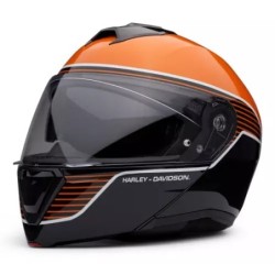 HD Modular Helmet Capstone Sun Shield II H31 black/orange 98161-24VX