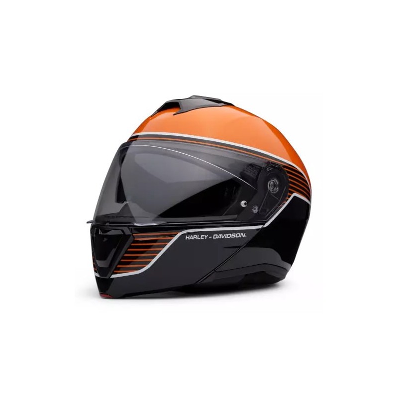 HD Modular Helmet Capstone Sun Shield II H31 black/orange 98161-24VX