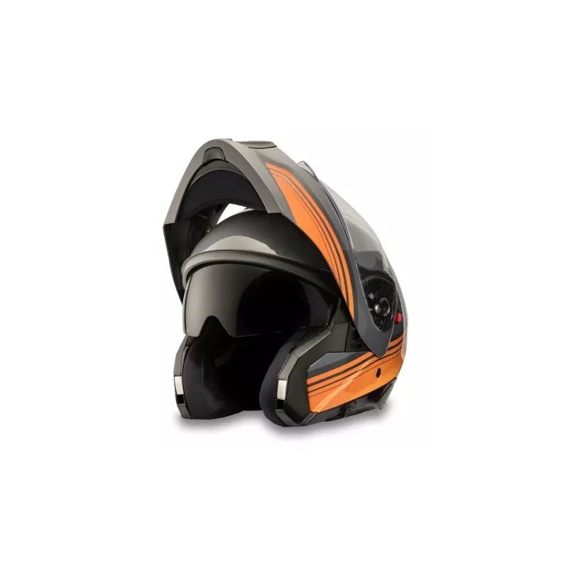 HD Modular Helmet Evo X17 Sun Shield grey/orange 98116-24VX