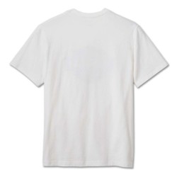 HD MEN'S BAR & SHIELD TEE WHITE 99080-24VM