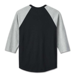 HD MEN'S FACTORY RAGLAN TEE BLACK BEAUTY