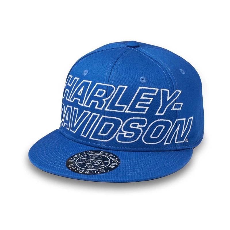 HD FITTED RACING CAP LAPIS BLUE