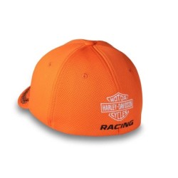 HD START YOUR ENGINES STRETCH-FIT BASEBALL CAP ORANGE