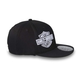 HD HIGHSIDE FITTED CAP BLACK