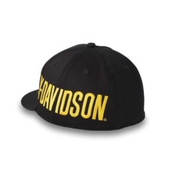 HD HIGHSIDE FITTED CAP BLACK