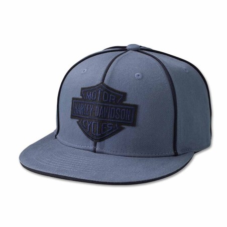 HD BAR & SHIELD FITTED HAT ENSIGN BLUE