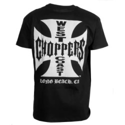 West Coast Choppers Cross T-Shirt black 48-2007V